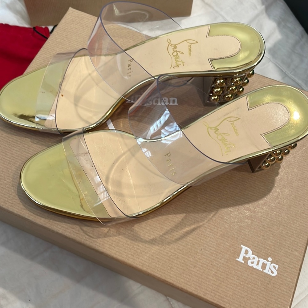 Christian Louboutin Almost Nothing heels